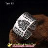 Nhẫn Phong Thủy Tuổi Mậu Tý 2008 ( Feng Shui Rings ) Bạc Thái - anh 1