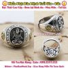 Nhẫn Phong Thủy Tuổi Tân Sửu 1961 ,2021 ( Feng Shui Rings ) Bạc Thái - anh 1