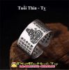 Nhẫn Phong Thủy Tuổi Bính Thìn 1976 ( Feng Shui Rings ) Bạc Thái - anh 1