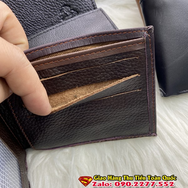 Ví Cầm Tay Da Bò - Ví Nam