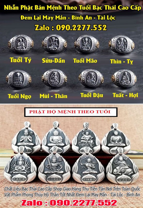 Nhẫn Phong Thuỷ Đại Nhật Như Lai - Phật Bản Mệnh Tuổi Mùi - Phong Thuỷ Hợp Tuổi Mùi