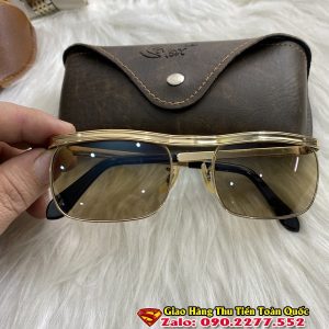 Kính Solex Đòn Gánh Pháp Xịn Bọc Vàng 14k - Kính Mát Nam