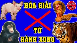 Tứ hành xung là gì - cach hoá giải tư hành xung