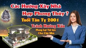 Chọn hướng nhà hợp nam tuổi tân tỵ 2001 mang lại may mắn tài lộc cho chủ nhà