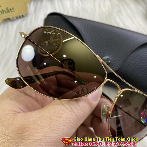 Kính Rayban Cũ Chính Hãng Còn Đẹp Mắt Chống Chói Kèm Bao Zin