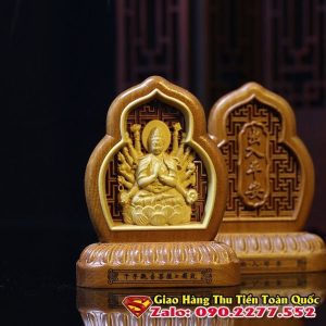 Tượng Phật Để Xe ô Tô Hợp Tuổi Tý - Phật Thiên Thù Thiên Nhãn