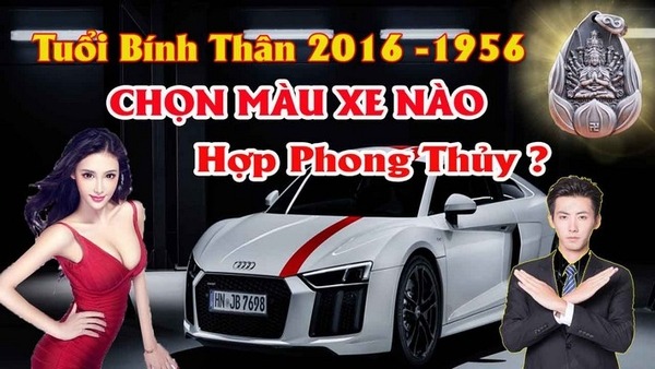 Chọn màu xe ô tô hợp tuổi bính thân mang lại may mắn tránh tai nạn cho chủ xe